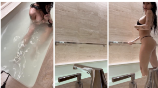 Mia Khalifa Taking A Bath Video