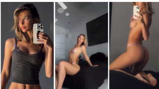 Rachel Cook Fully Nude Striptease Video